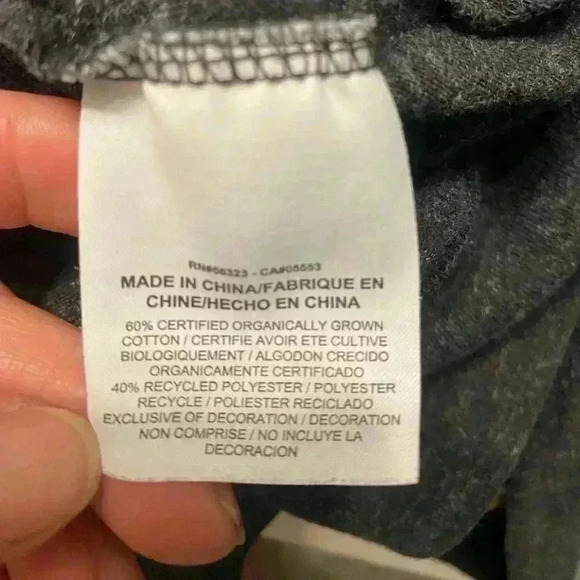 Womens Nike zippered front drawstring hoodie jacket in gray front pockets MEDIUM - Picture 8 of 9